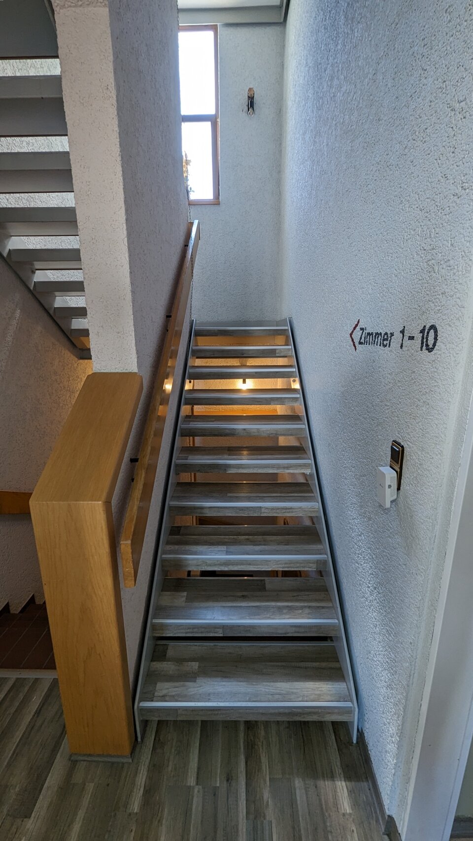 Treppenaufgang Zimmer